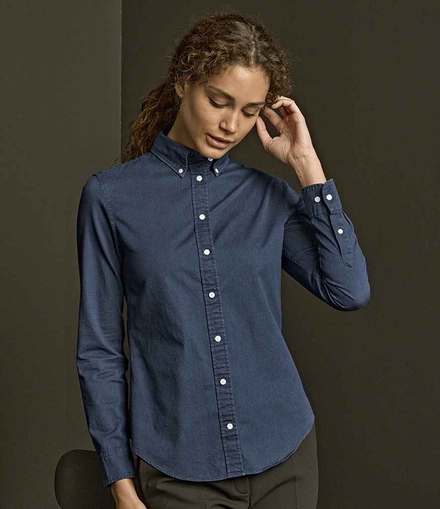 Tee Jays - Ladies Long Sleeve Casual Twill Shirt - T4003 IND XS