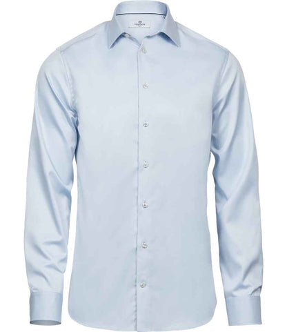 Tee Jays - Luxury Slim Fit Long Sleeve Oxford Shirt - T4021 LBL S