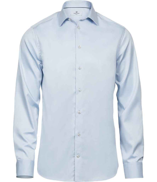 Tee Jays - Luxury Slim Fit Long Sleeve Oxford Shirt - T4021 LBL S
