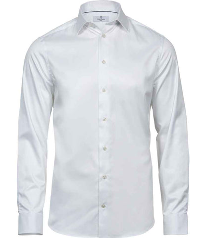 Tee Jays - Luxury Slim Fit Long Sleeve Oxford Shirt - T4021 LBL S