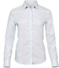 Tee Jays - Ladies Stretch Luxury Long Sleeve Poplin Shirt - Pierre Francis