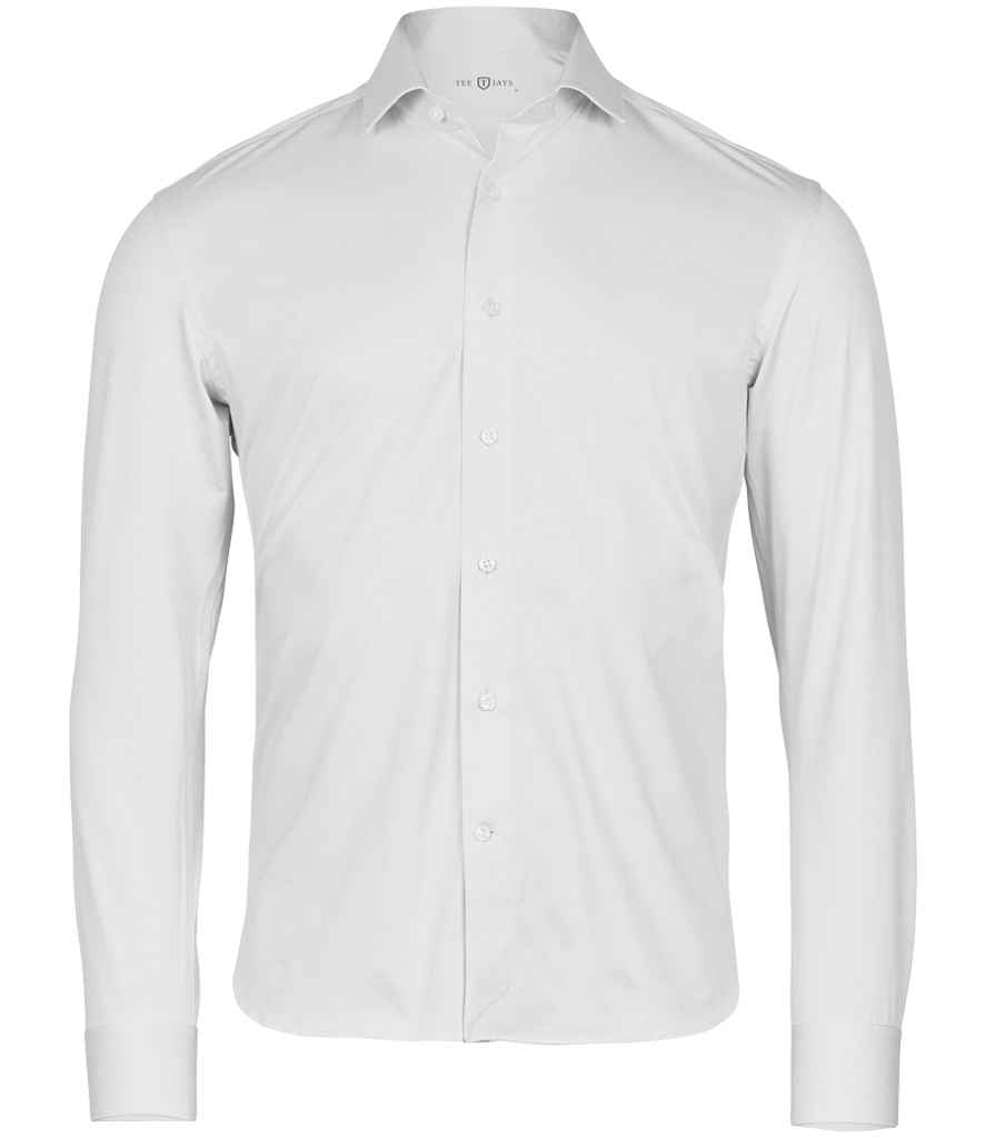 Tee Jays - Active Stretch Long Sleeve Shirt - T4030 WHI S