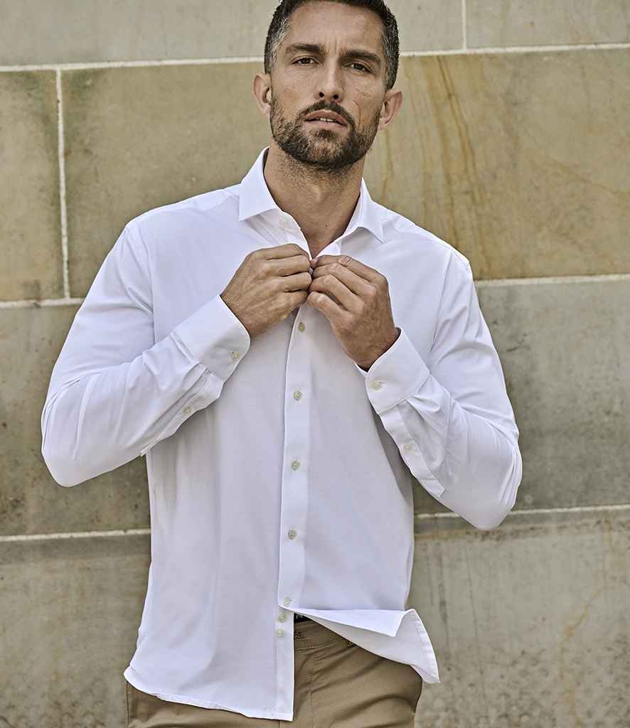 Tee Jays - Active Stretch Long Sleeve Shirt - T4030 WHI S