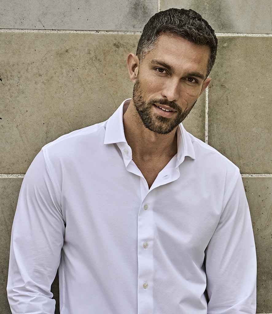Tee Jays - Active Stretch Long Sleeve Shirt - Pierre Francis