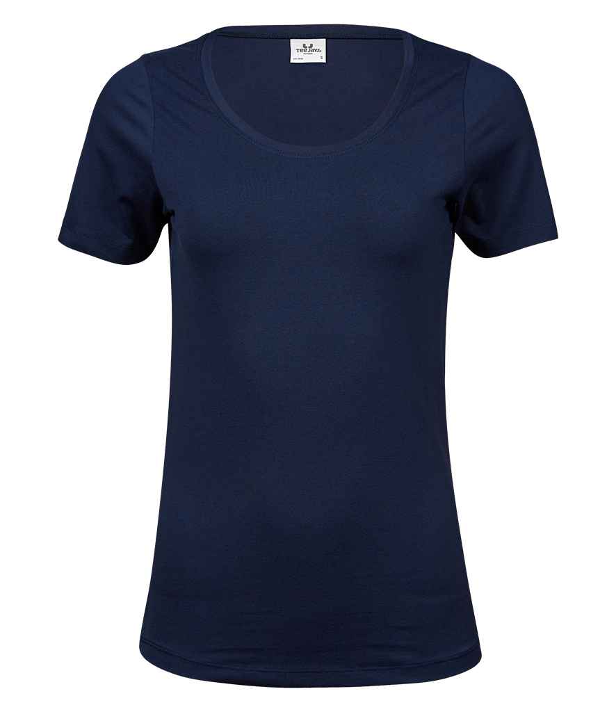Tee Jays - Ladies Stretch T-Shirt - T450 NAV S