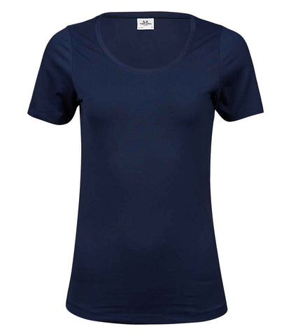 Tee Jays - Ladies Stretch T-Shirt - T450 NAV S