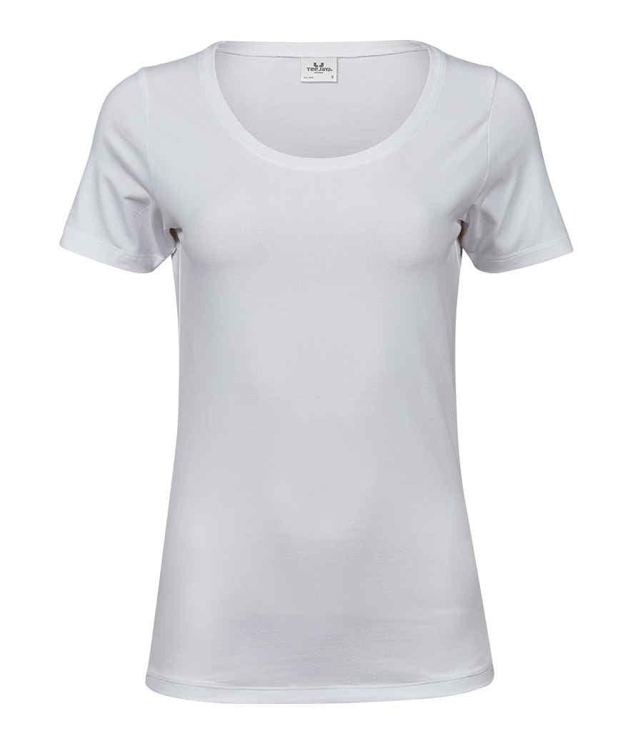 Tee Jays - Ladies Stretch T-Shirt - T450 BLK S