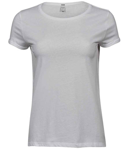 Tee Jays - Ladies Roll-Up T-Shirt - T5063 BLK S