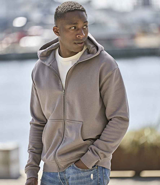 Tee Jays - Unlabeled Hooded Full Zip Sweatshirt