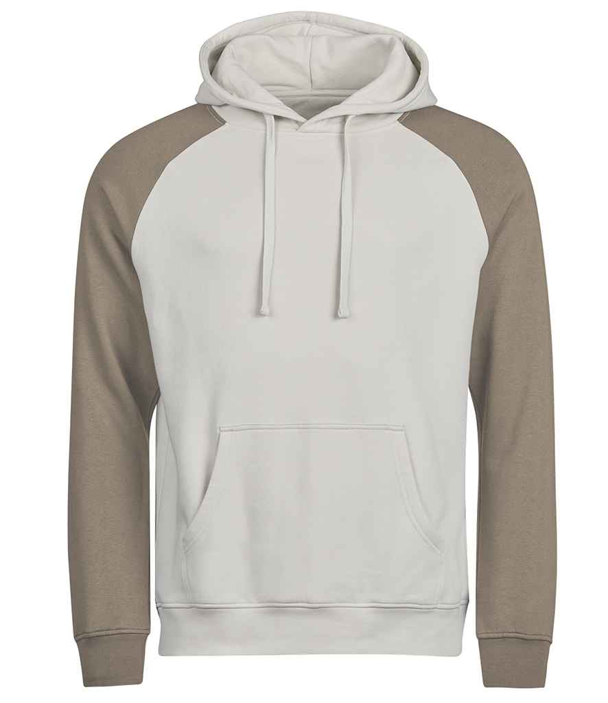 Tee Jays Unlabeled Two-Tone Hooded Sweatshirt - T5156 CE/CL XS