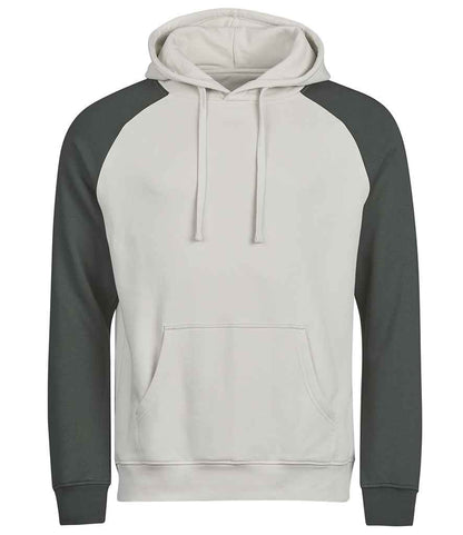Tee Jays Unlabeled Two-Tone Hooded Sweatshirt - T5156 HE/IK XS