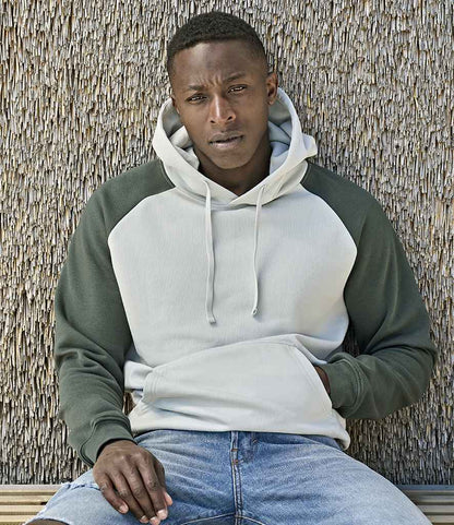 Tee Jays Unlabeled Two-Tone Hooded Sweatshirt - T5156 CE/DG XS