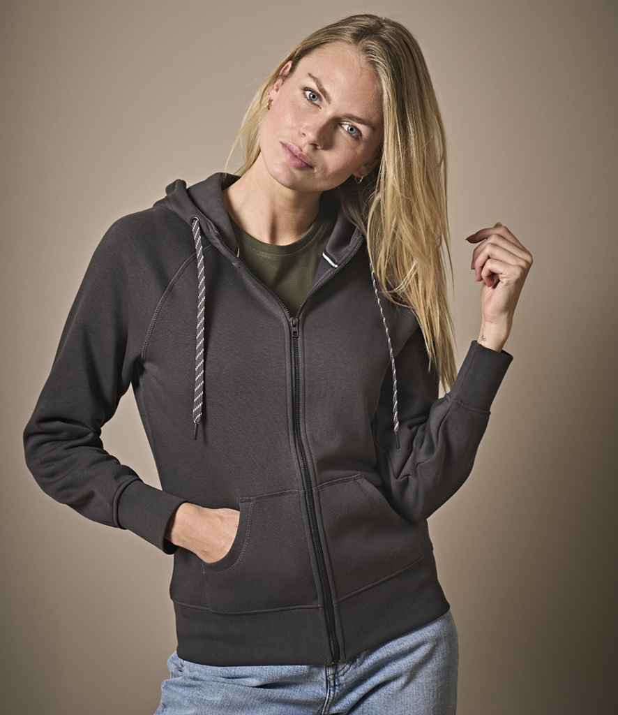 Tee Jays - Ladies Fashion Zip Hooded Sweatshirt - Pierre Francis