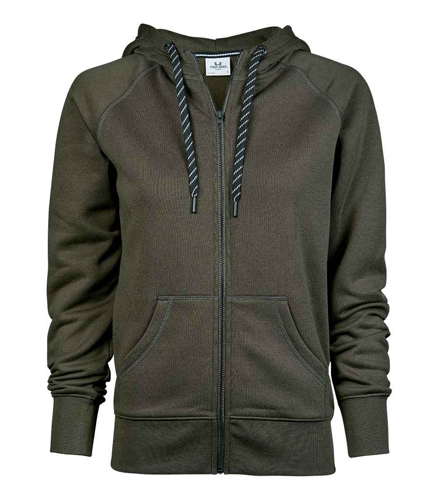 Tee Jays - Ladies Fashion Zip Hooded Sweatshirt - Pierre Francis
