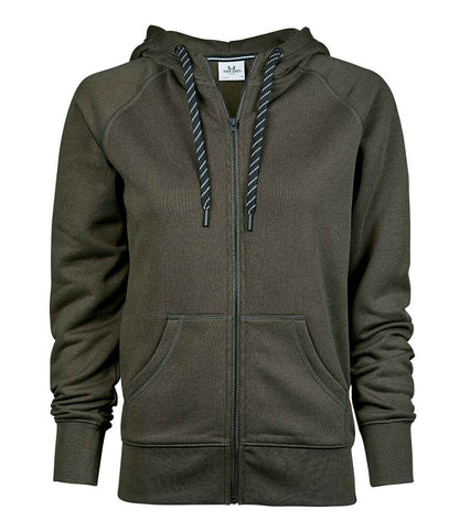 Tee Jays - Ladies Fashion Zip Hooded Sweatshirt