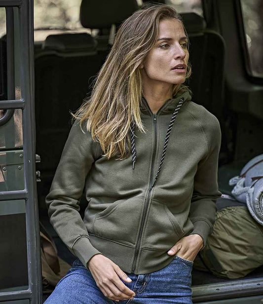 Tee Jays - Ladies Fashion Zip Hooded Sweatshirt