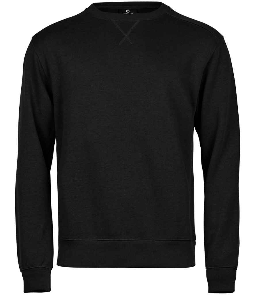 Tee Jays - Ribbed Interlock Crew Neck Sweatshirt - Pierre Francis