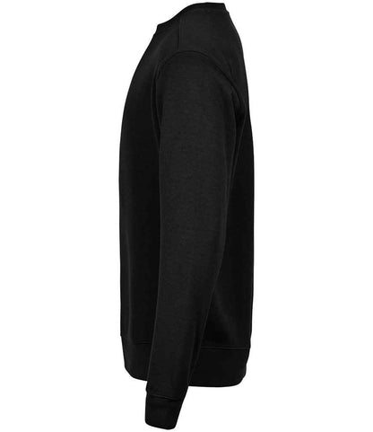 Tee Jays - Sweat-shirt ras du cou en interlock côtelé