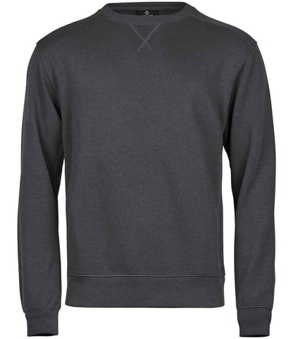 Tee Jays - Ribbed Interlock Crew Neck Sweatshirt - Pierre Francis