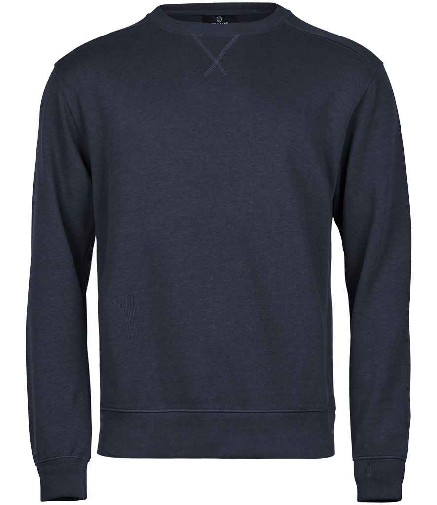 Tee Jays - Ribbed Interlock Crew Neck Sweatshirt - Pierre Francis