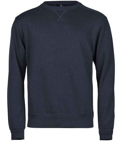 Tee Jays - Ribbed Interlock Crew Neck Sweatshirt - Pierre Francis