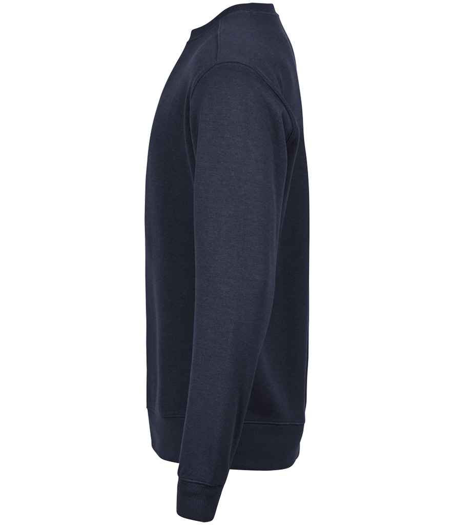 Tee Jays - Sweat-shirt ras du cou en interlock côtelé