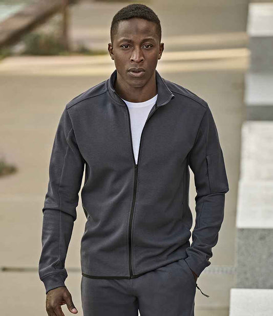 Tee Jays - Athletic Full Zip Sweat Cardigan