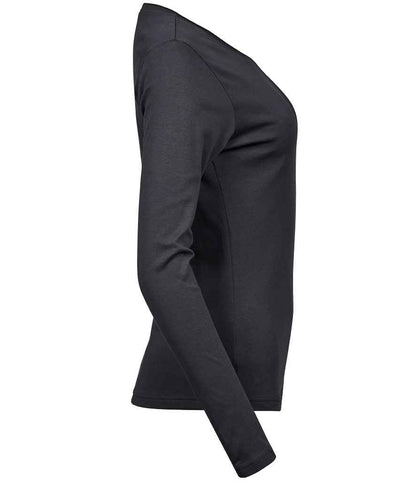 Tee Jays - Ladies Long Sleeve Interlock T-Shirt - Pierre Francis