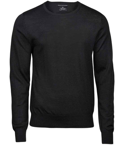 Tee Jays - Merino Blend Crew Neck Sweater - T6000 BLK S