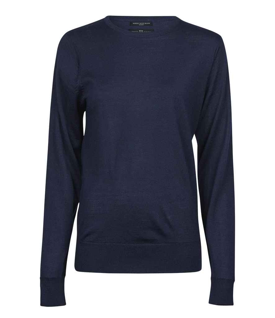 Tee Jays - Ladies Crew Neck Sweater - T6006 NAV S