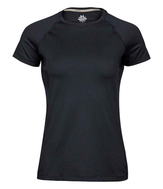 Tee Jays - Ladies CoolDry™ T-Shirt - T7021 BLK S