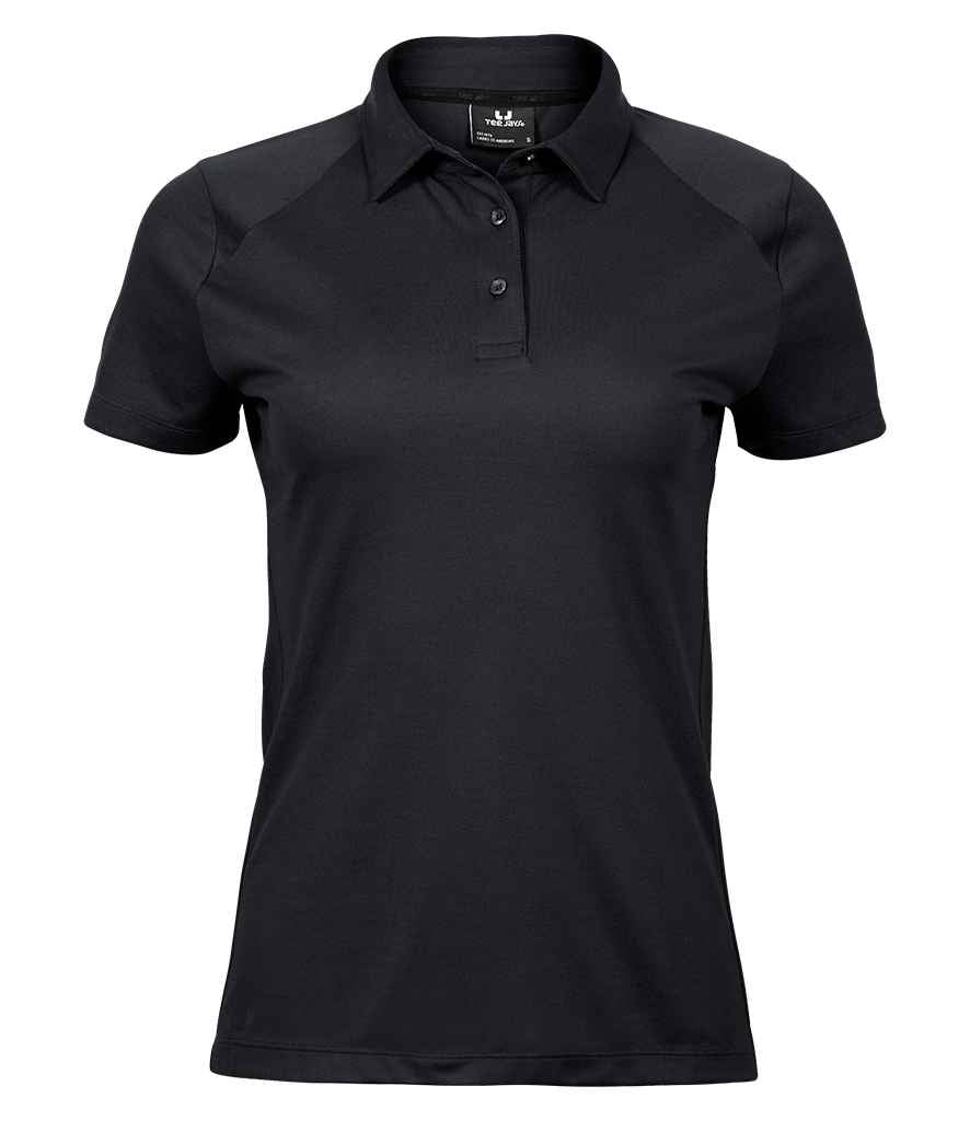 Tee Jays - Ladies Luxury Sport Polo Shirt - T7201 BLK S