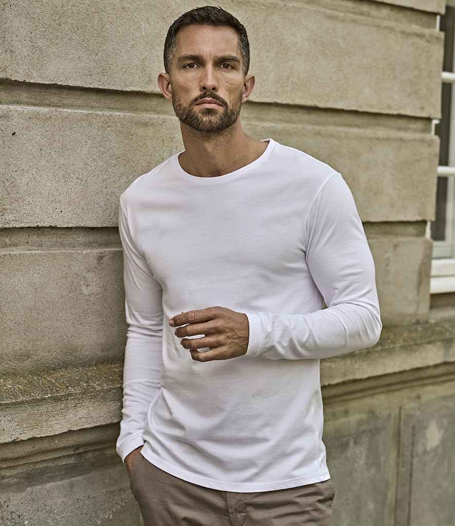 Tee Jays - Long Sleeve Sof T-Shirt - T8007 WHI S