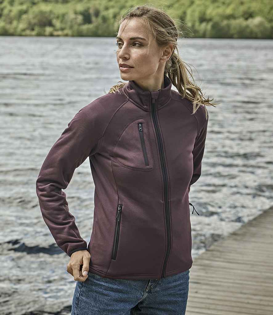 Tee Jays - Ladies Stretch Fleece Jacket - T9101 GRP S
