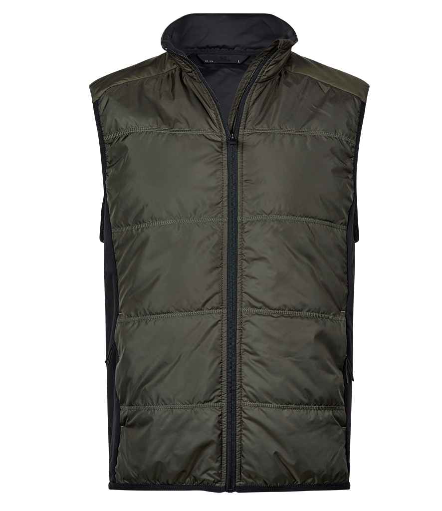 Tee Jays - Hybrid-Stretch Bodywarmer - T9114 BK/BK XS