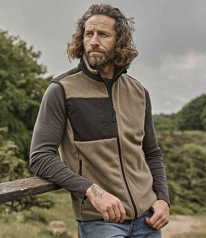 Tee Jays - Mountain Fleece Bodywarmer - T9122 CLY/B XS