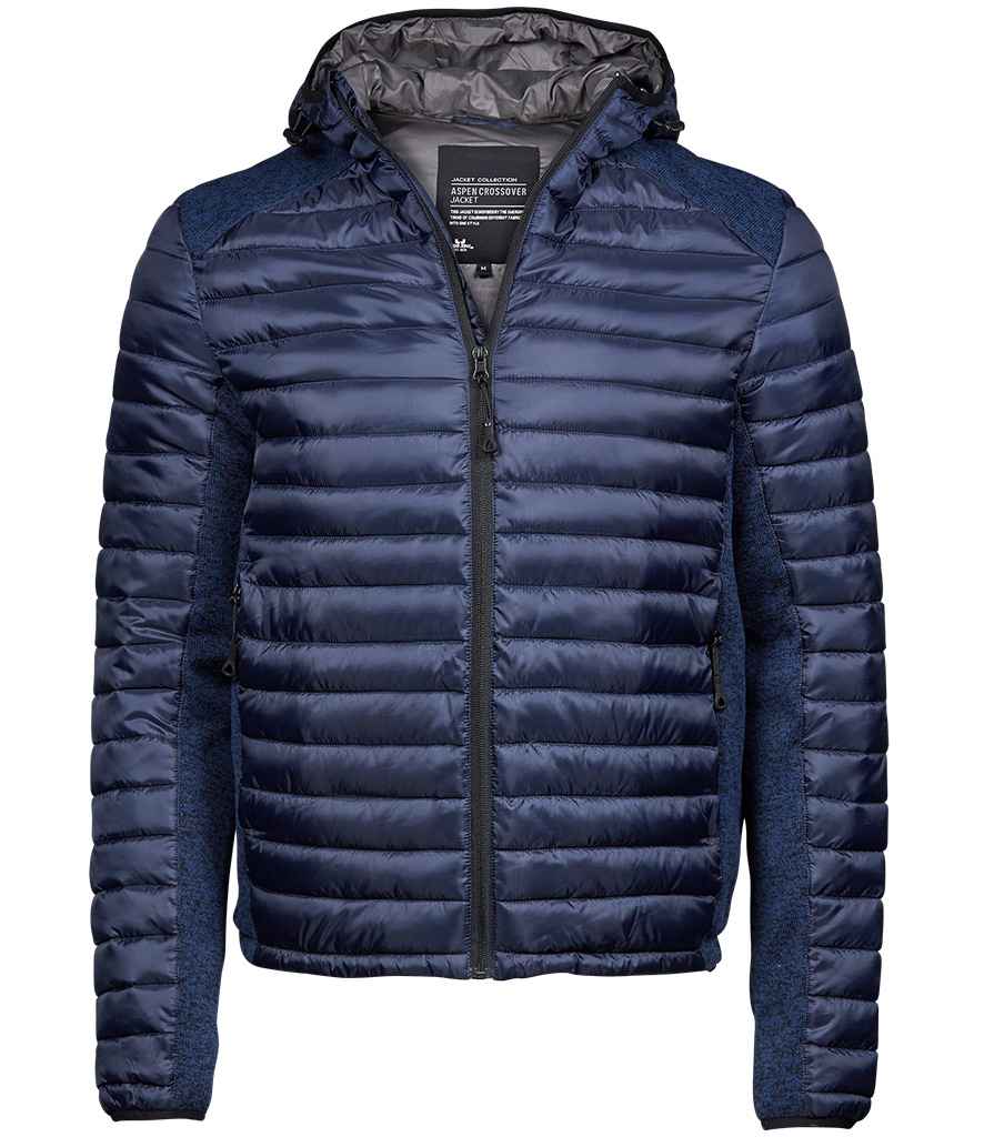 Tee Jays - Crossover Hooded Padded Outdoor Jacket - Pierre Francis