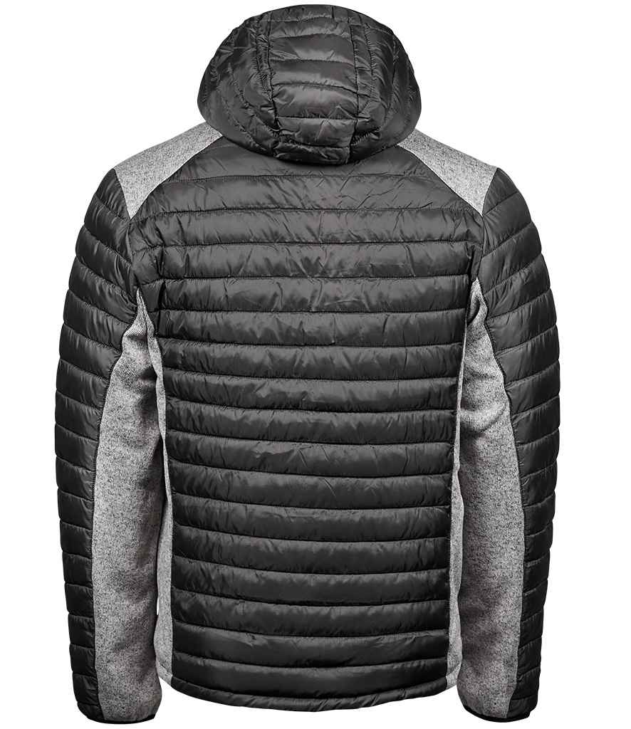 Tee Jays - Crossover Hooded Padded Outdoor Jacket