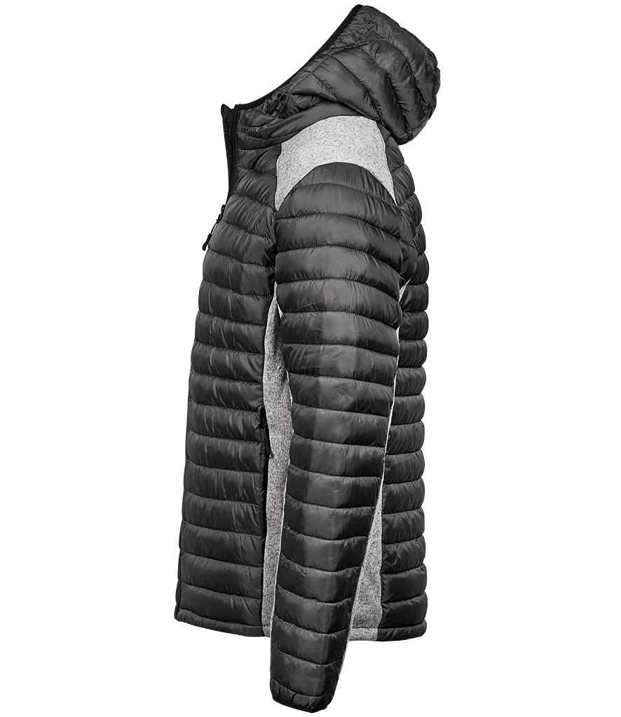 Tee Jays - Crossover Hooded Padded Outdoor Jacket - Pierre Francis