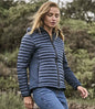 Tee Jays - Ladies Crossover Hooded Padded Outdoor Jacket - Pierre Francis