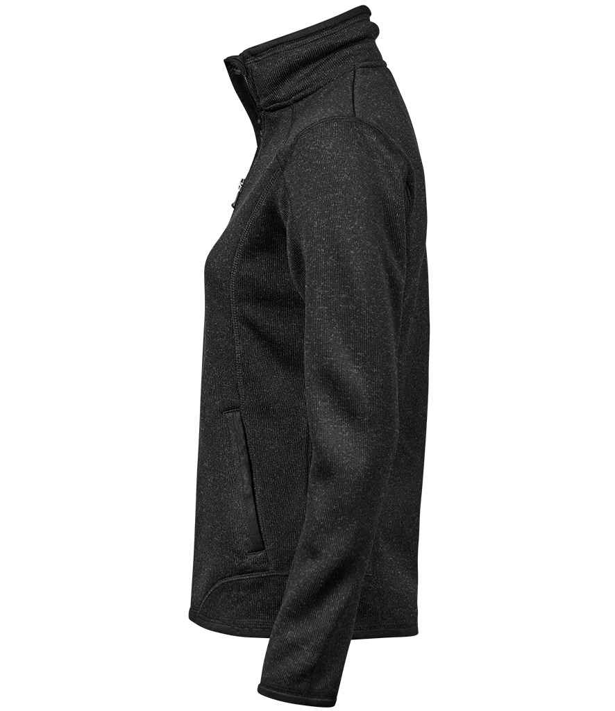 Tee Jays - Ladies Knitted Outdoor Fleece Jacket - Pierre Francis