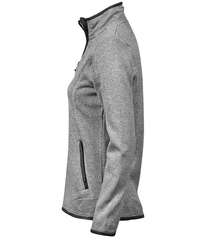 Tee Jays - Ladies Knitted Outdoor Fleece Jacket - Pierre Francis