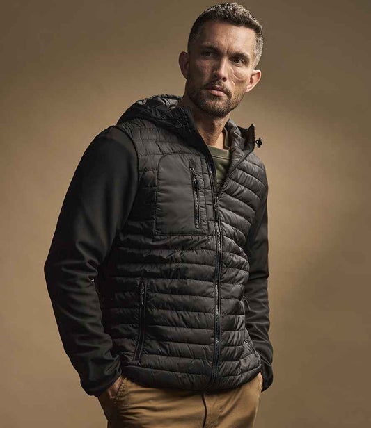 Tee Jays - Crossover Hooded Jacket - T9628 BK/BK S