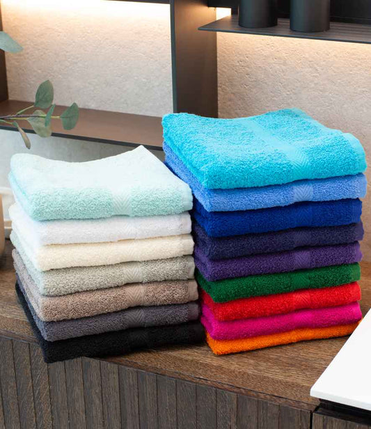 Towel City Luxury Hand Towel - TC03 BLK ONE