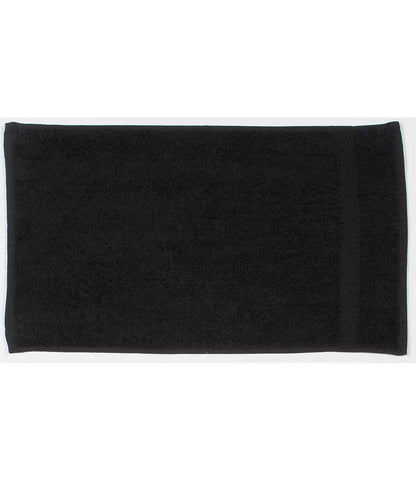 Towel City Luxury Guest Towel - TC05 BLK ONE