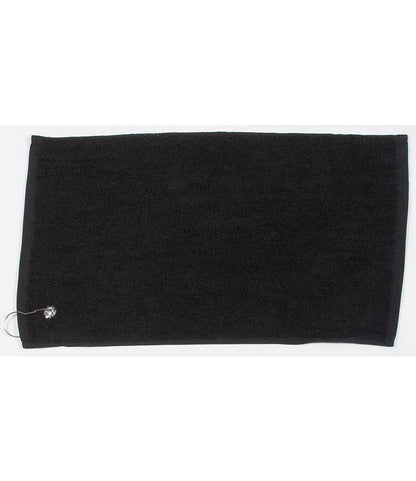 Towel City - Luxury Golf Towel - TC13 BLK ONE