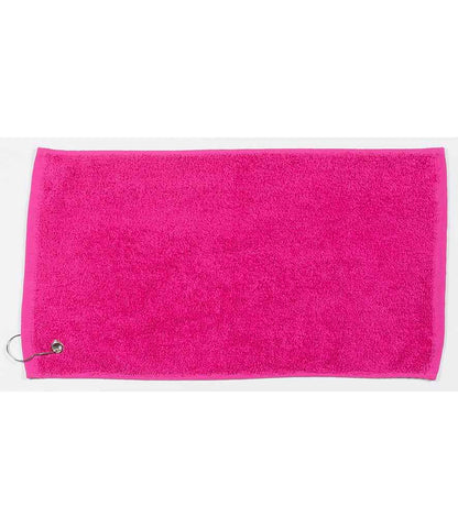 Towel City - Luxury Golf Towel - TC13 BLK ONE