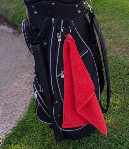 Towel City - Luxury Golf Towel - TC13 RED ONE