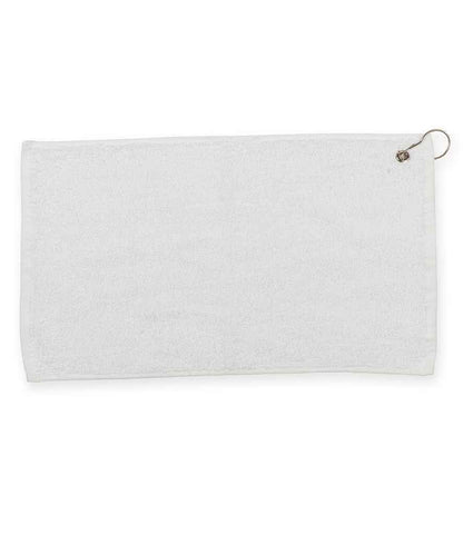Towel City - Luxury Golf Towel - TC13 WHI ONE
