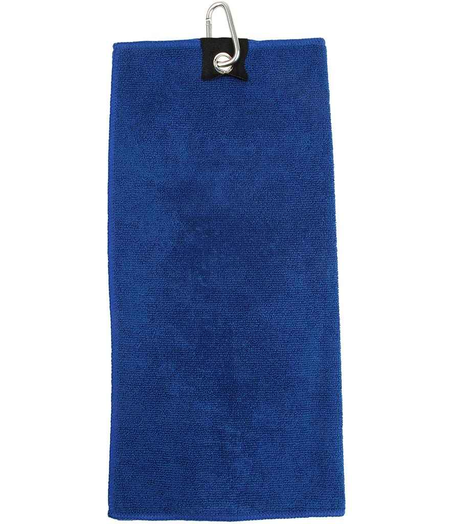 Towel City - Microfibre Golf Towel - TC19 BLK ONE